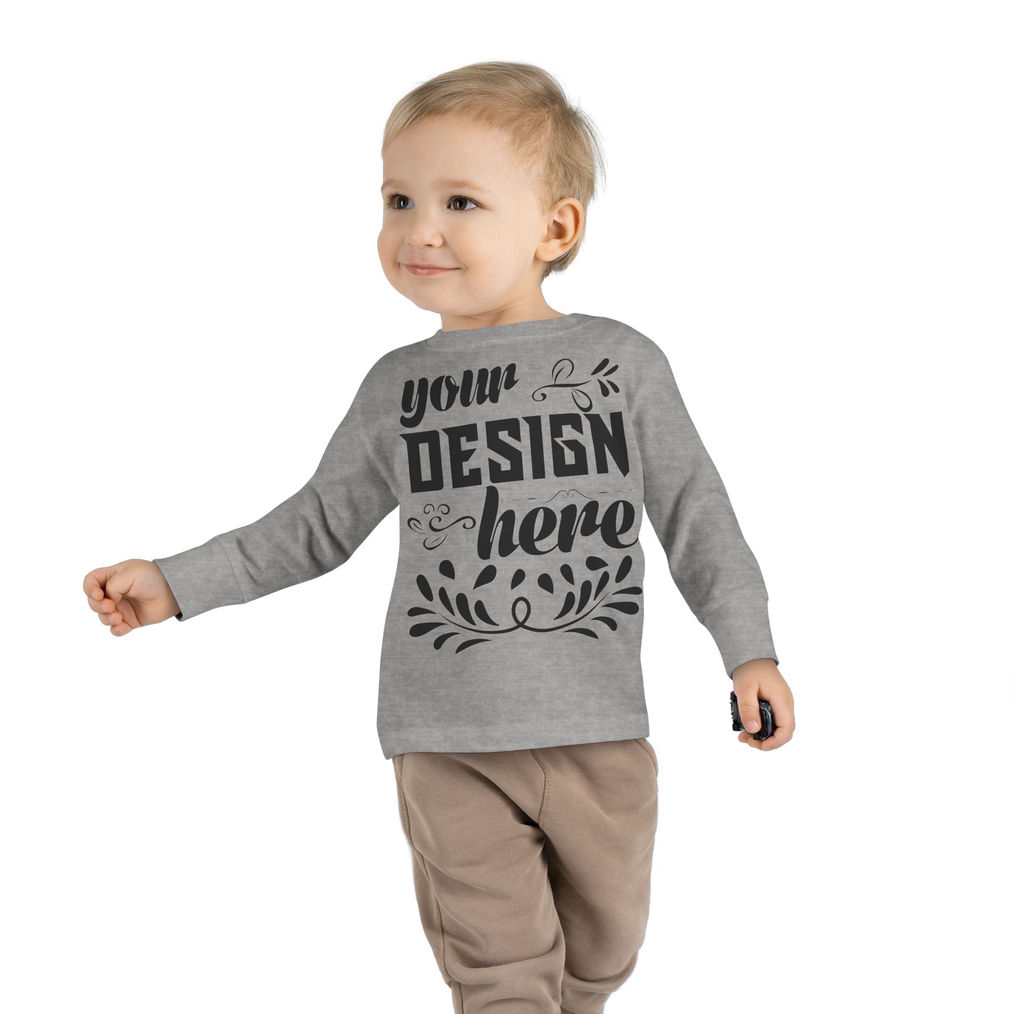 Customizable Rabbit Skins 3302 Toddler Long Sleeve T-Shirt