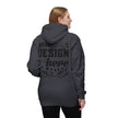 Customizable Bayside 960 Unisex Heavyweight Hooded Sweatshirt Made in US