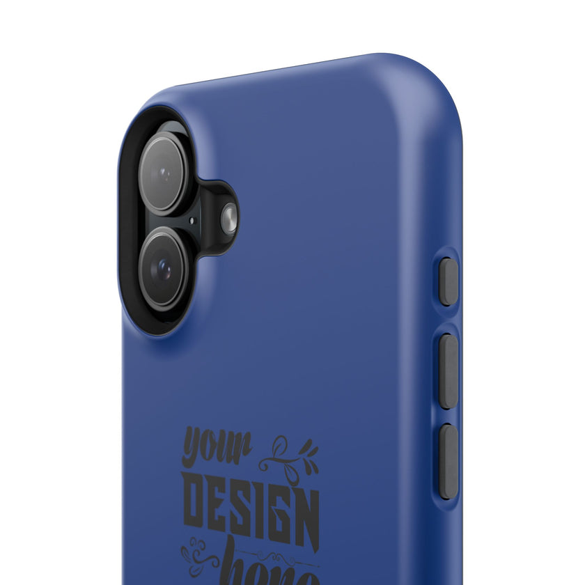 Customizable Magnetic Impact Resistant Phone Case Dual Layer Full Wrap