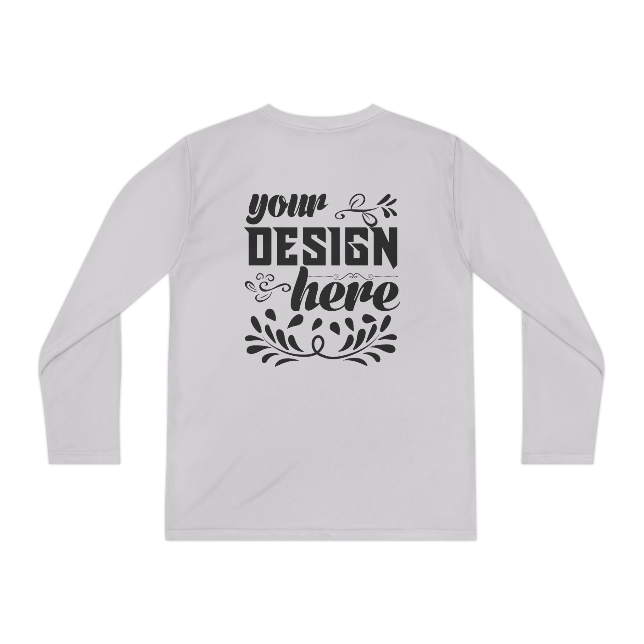 Customizable Sport Tek YST350LS Youth Long Sleeve Competitor Tee