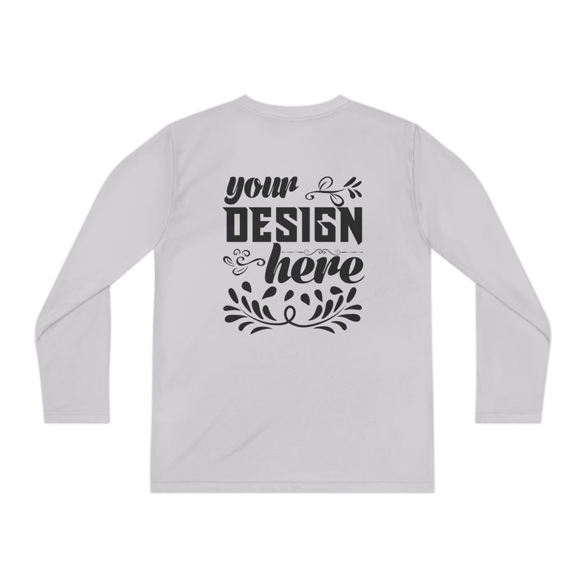 Customizable Sport Tek YST350LS Youth Long Sleeve Competitor Tee