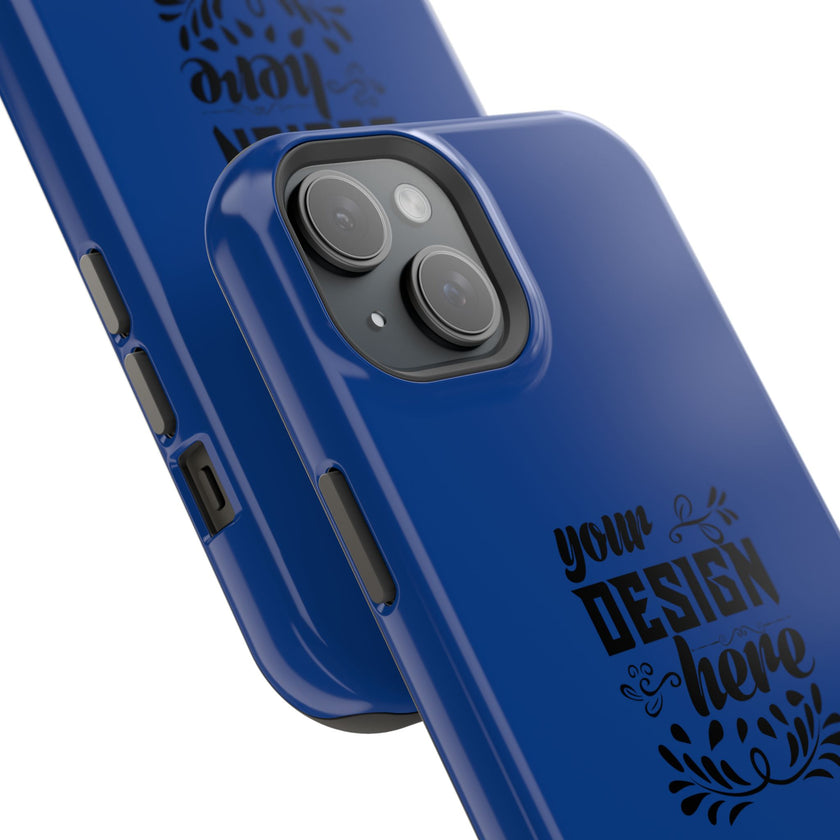 Customizable Magnetic Impact Resistant Phone Case Dual Layer Full Wrap