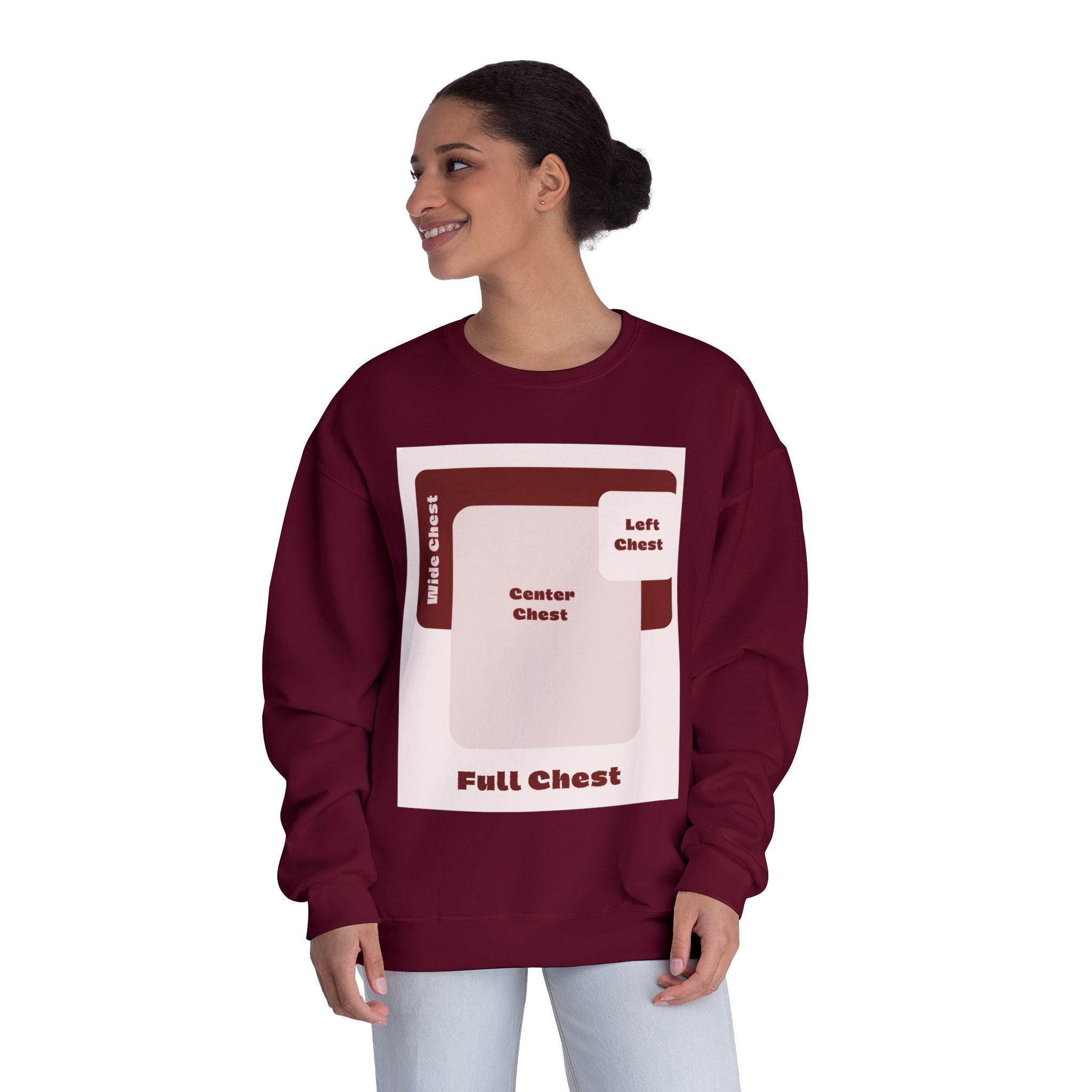 Customizable Unisex NuBlend Crewneck Sweatshirt DTG Print