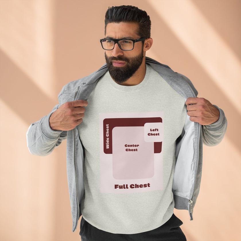 Customizable Lane Seven LS14004  Unisex Crewneck Sweatshirt DTG Design