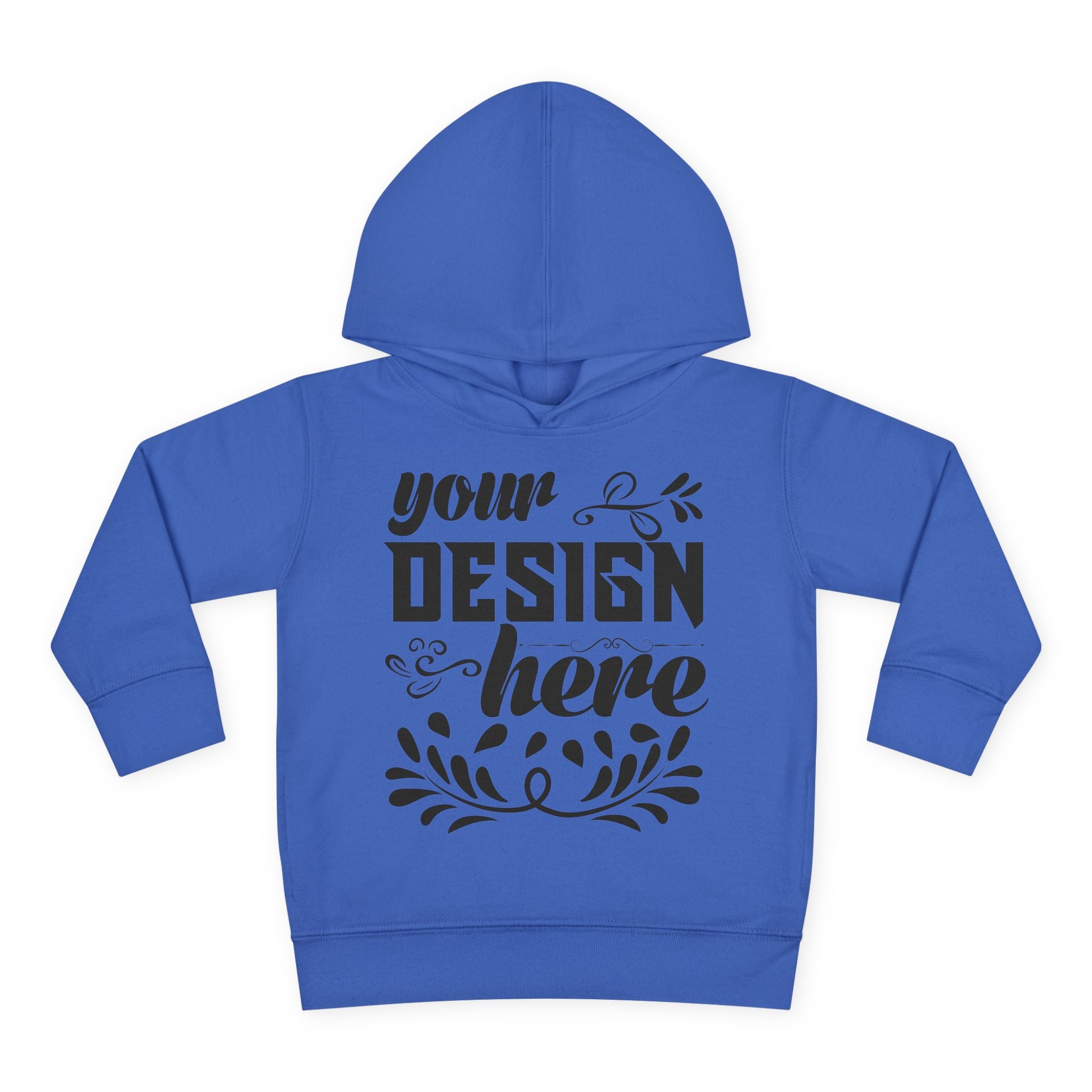 Customizable Rabbit Skins Toddler Pullover Fleece Hoodie DTG