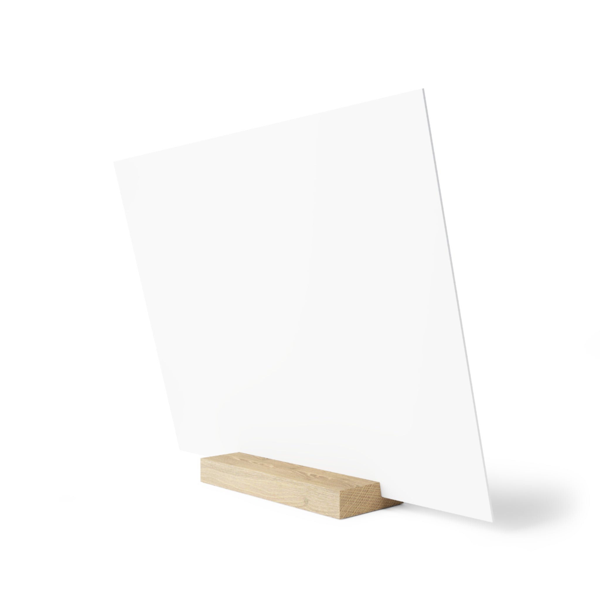 Customizable Gallery Board with Wooden Stand 1.8mm Giclée Print