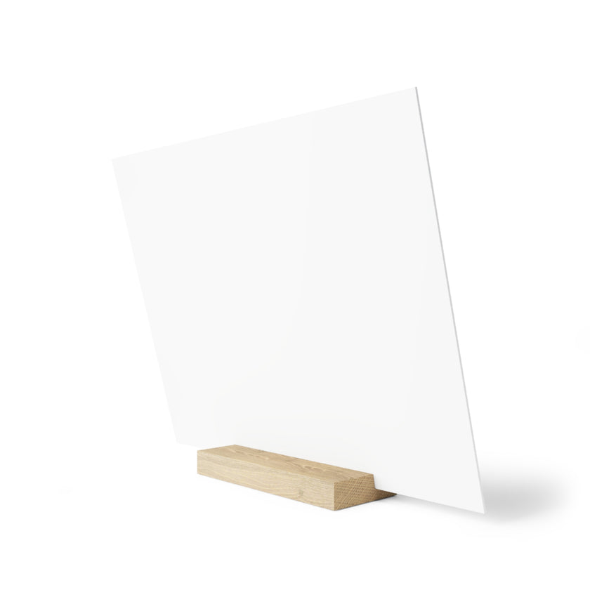 Customizable Gallery Board with Wooden Stand 1.8mm Giclée Print