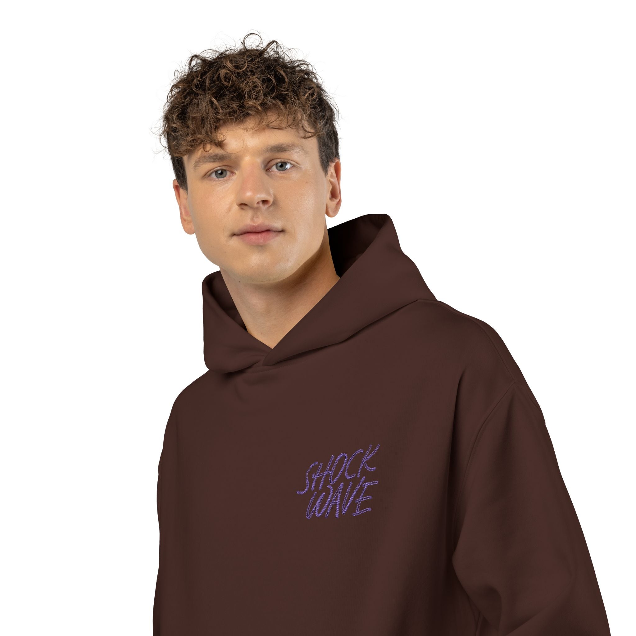AS Colour 5161 Unisex Relaxed Hoodie | Shock Wave Embroidery