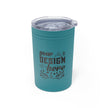 Customizable 11oz Vacuum Insulated Stainless Steel Tumbler with Lid