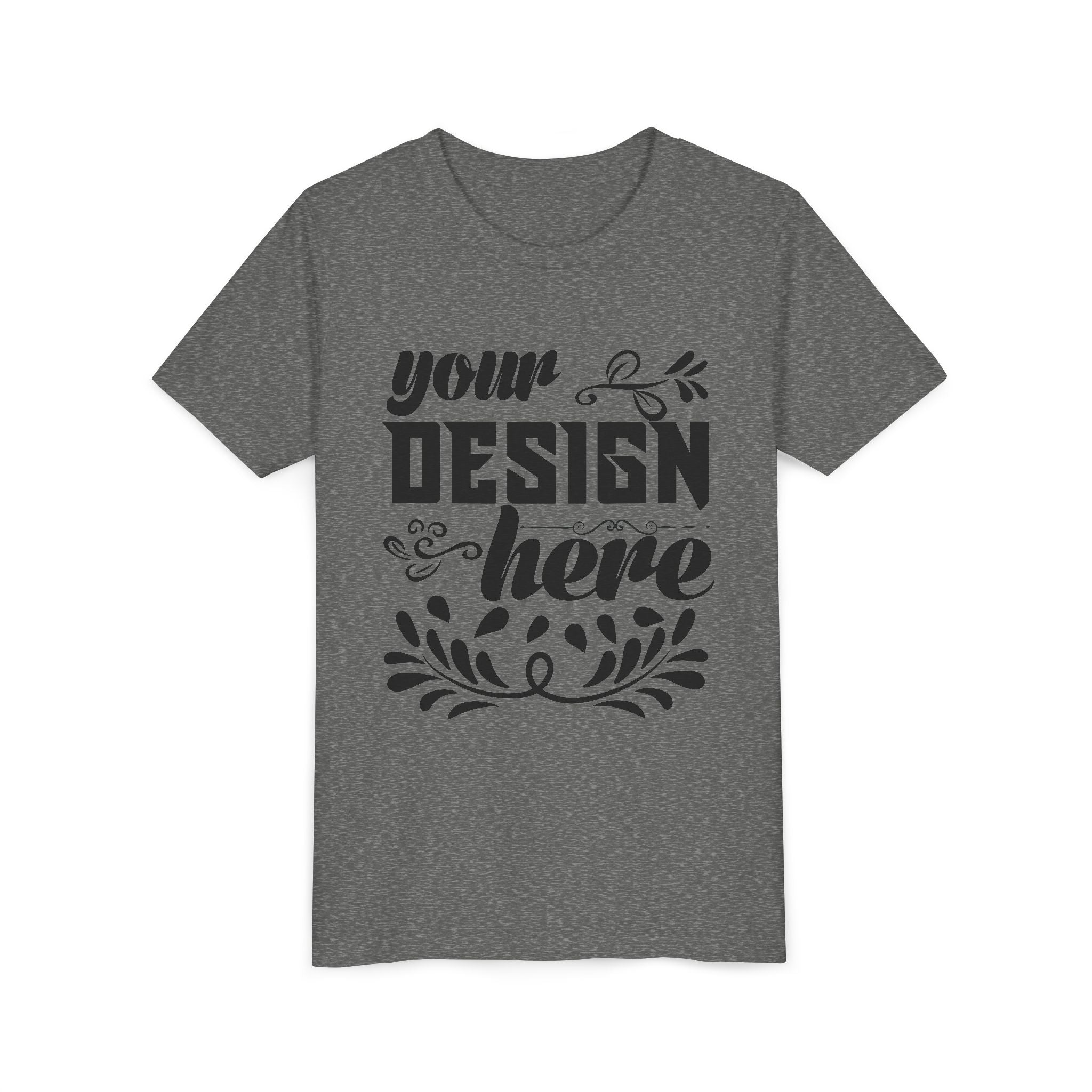 Customizable Bella+Canvas 3001Y Youth Short Sleeve T-Shirt Premium Fit