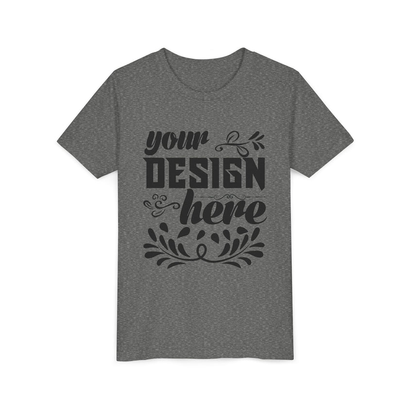 Customizable Bella+Canvas 3001Y Youth Short Sleeve T-Shirt Premium Fit