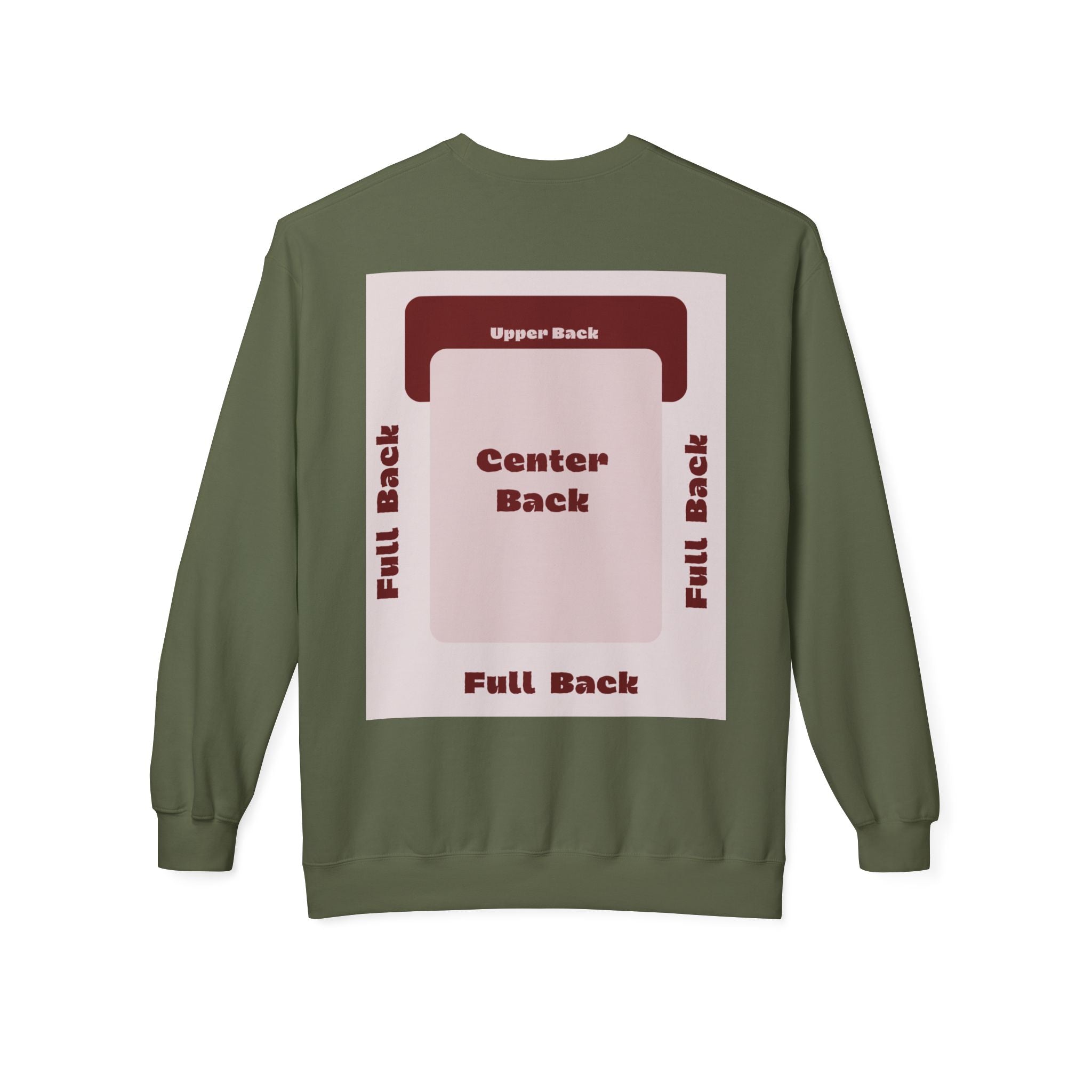Customizable Gildan SF000 Unisex Midweight Crewneck Sweatshirt