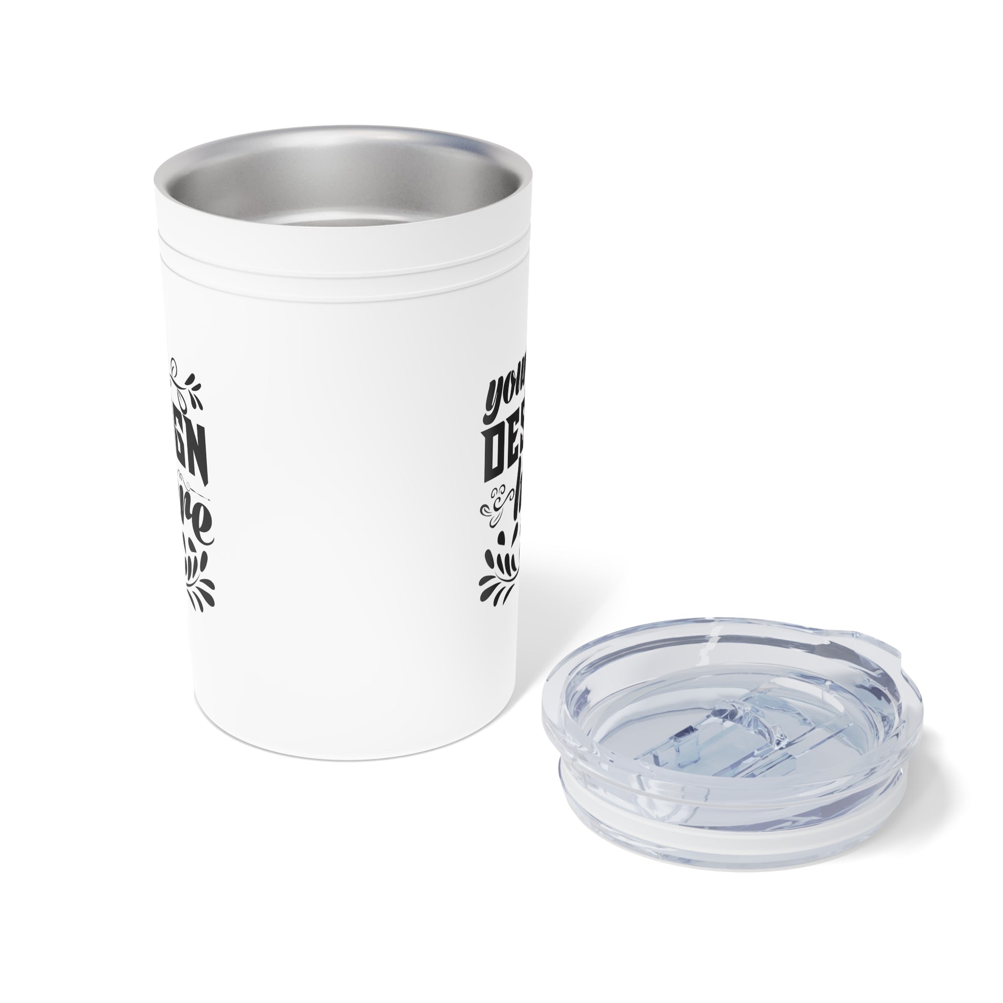 Customizable 11oz Vacuum Insulated Stainless Steel Tumbler with Lid