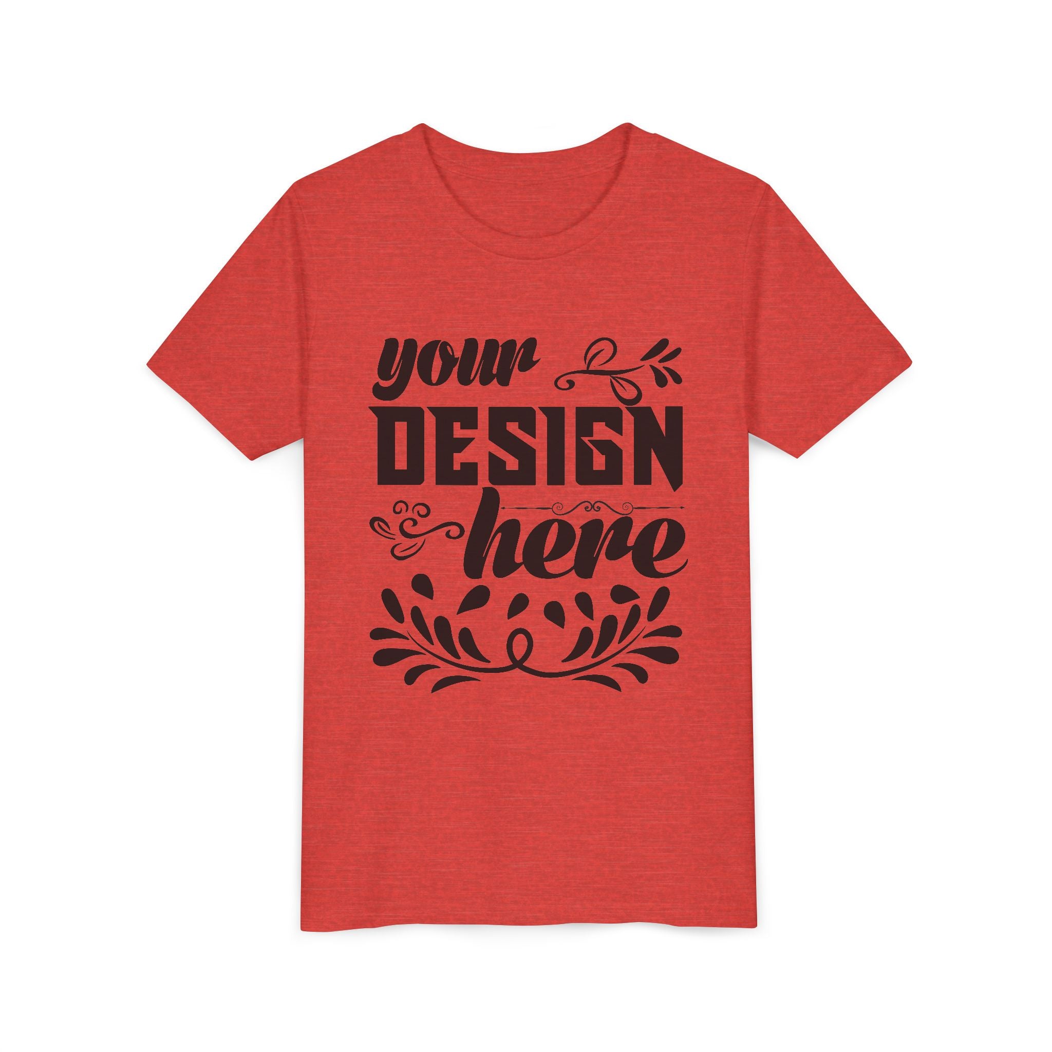 Customizable Bella+Canvas 3001Y Youth Short Sleeve T-Shirt Premium Fit