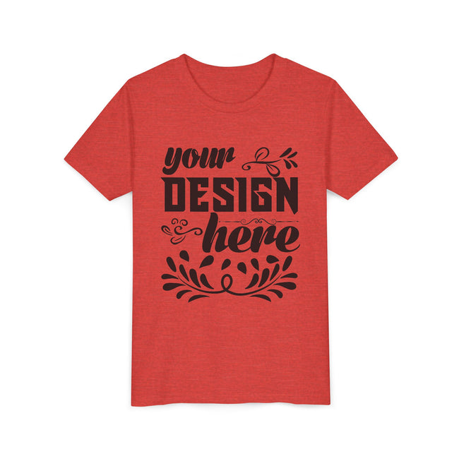 Customizable Bella+Canvas 3001Y Youth Short Sleeve T-Shirt Premium Fit