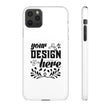 Customizable Snap Phone Case Slim Lightweight Polycarbonate Gloss Or Matte