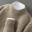 Nameria Wool Half Turtleneck Sweater Thick Knit Loose Fit
