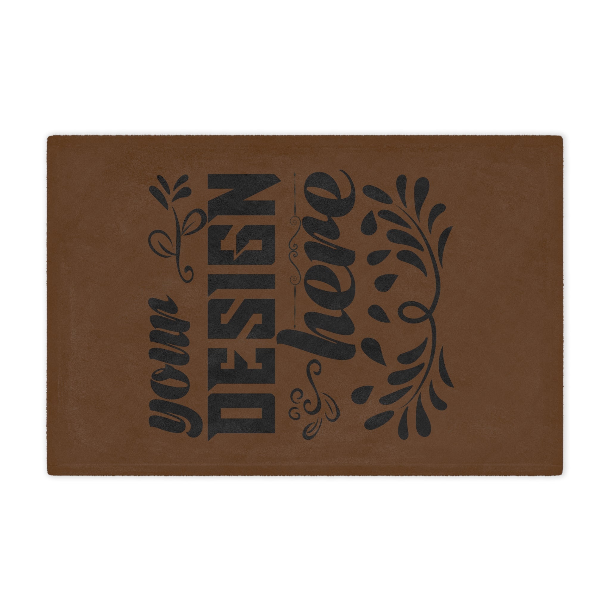 Customizable Minky Blanket 100% Polyester Microfiber Fleece 3 Sizes