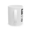 Customizable Glossy Ceramic Coffee Mug 11oz and 15oz