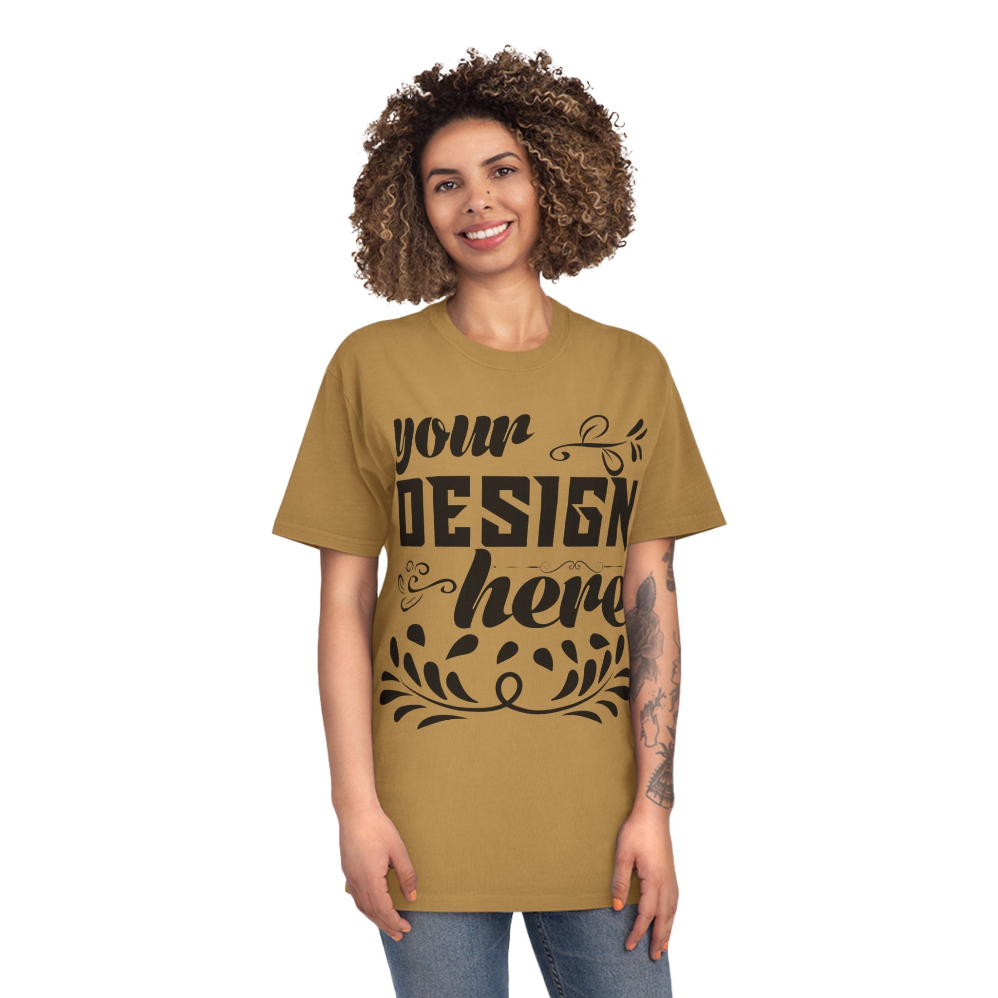 Customizable AS Colour 5065 Unisex Faded Cotton T Shirt