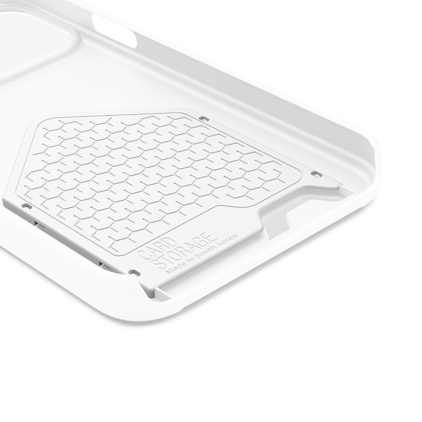 Customizable Polycarbonate Phone Case With Card Holder MagSafe Compatible