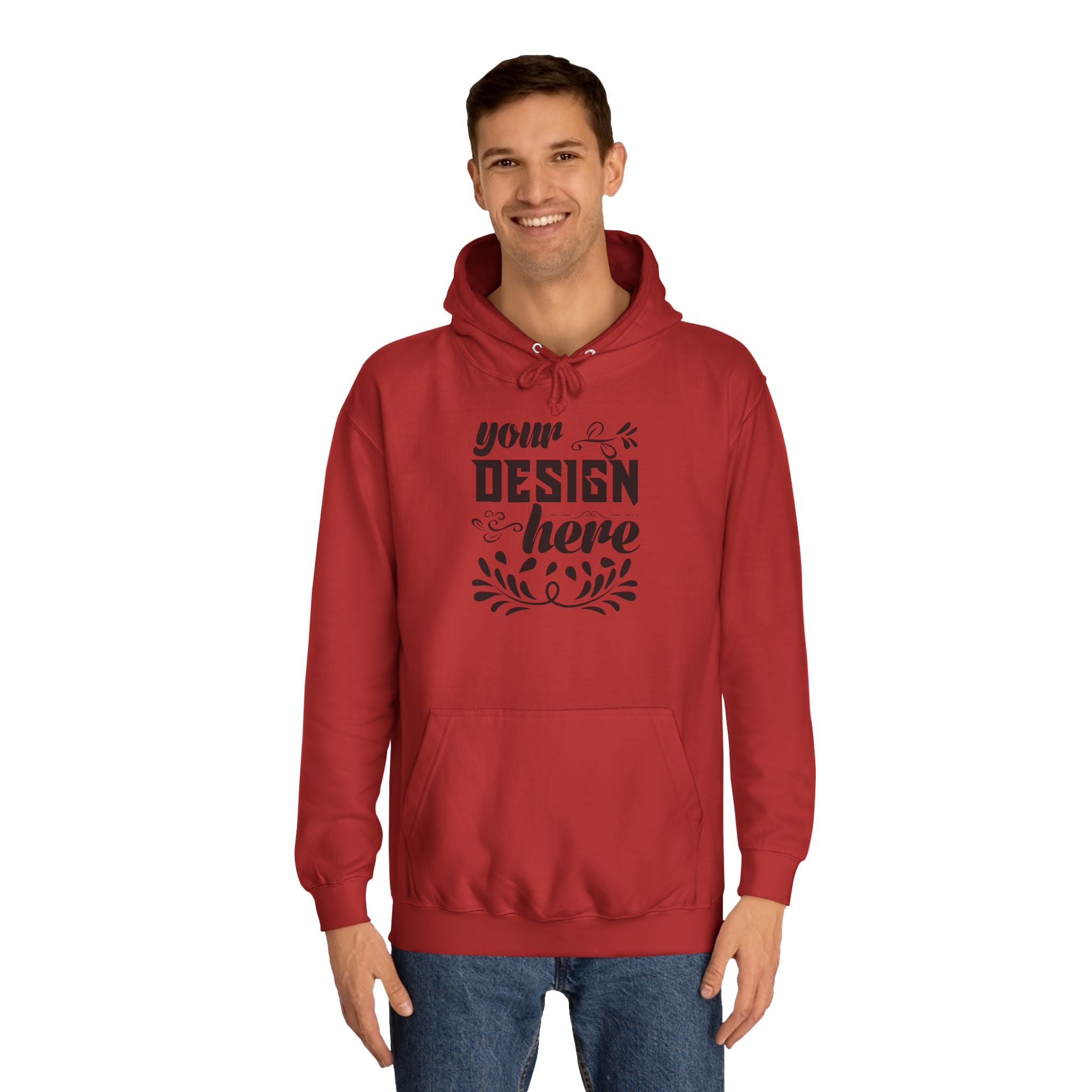 Customizable AWDis JH001 Unisex College Hoodie