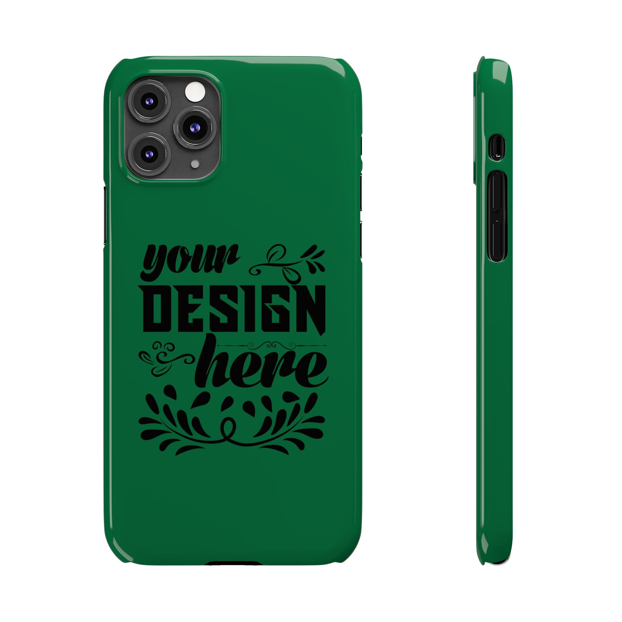 Customizable Slim Phone Case Super Slim Glossy Lexan Polycarbonate Plastic