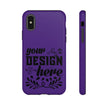 Customizable Tough Dual Layer Phone Case Polycarbonate TPU Liner Protective