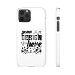 Customizable Snap Phone Case Slim Lightweight Polycarbonate Gloss Or Matte