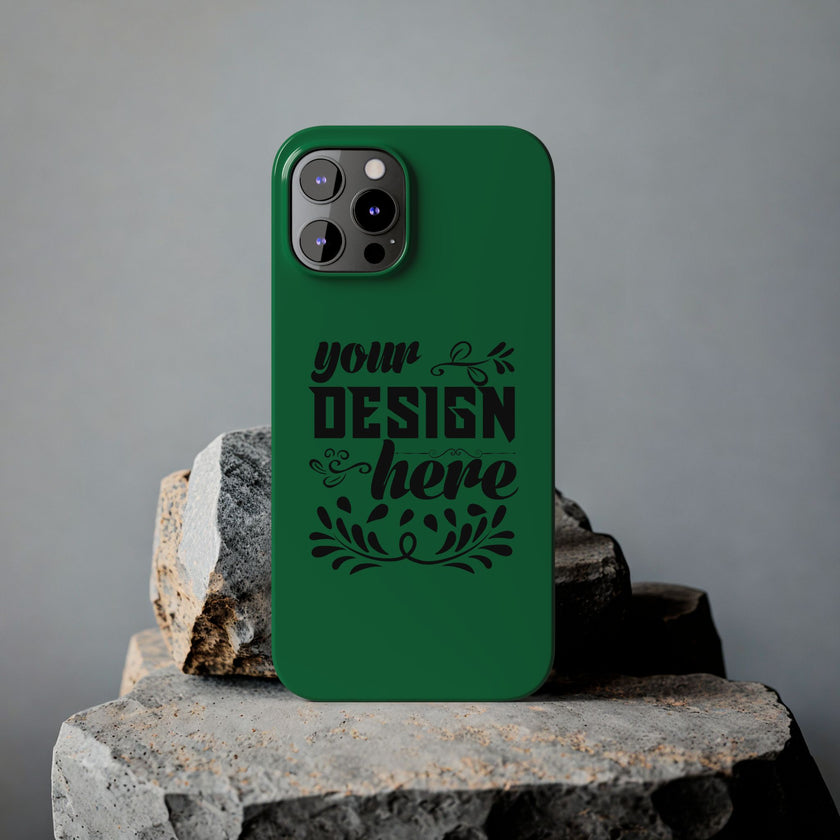 Customizable Slim Phone Case Super Slim Glossy Lexan Polycarbonate Plastic