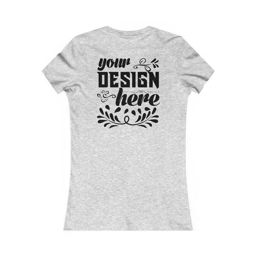 Customizable Bella+Canvas 6004 Womens Favorite Tee Slim Fit