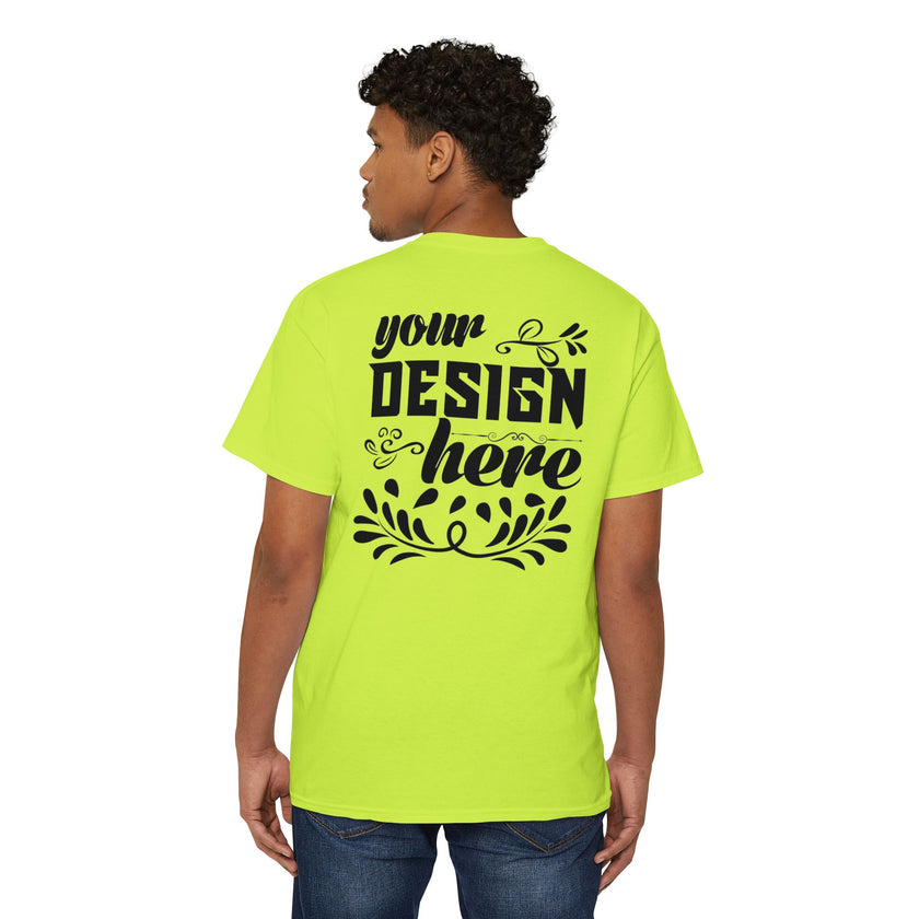 Customizable Gildan 5300 Unisex Heavy Cotton Pocket T-Shirt