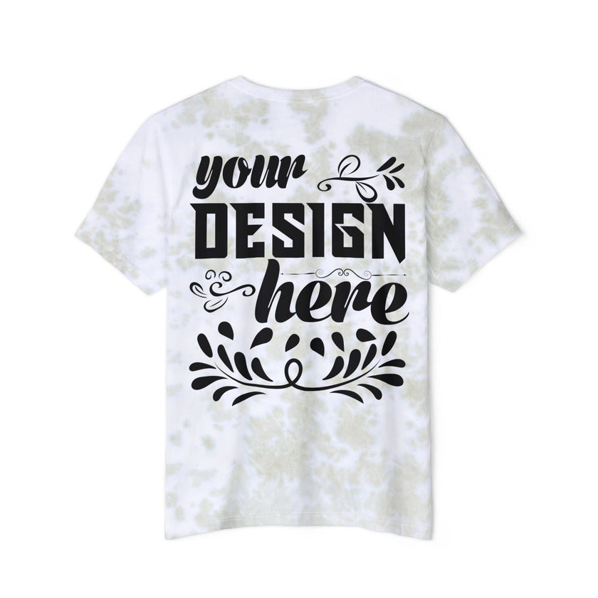 Customizable Bella+Canvas 3100RD Unisex FWD Tie Dyed T Shirt