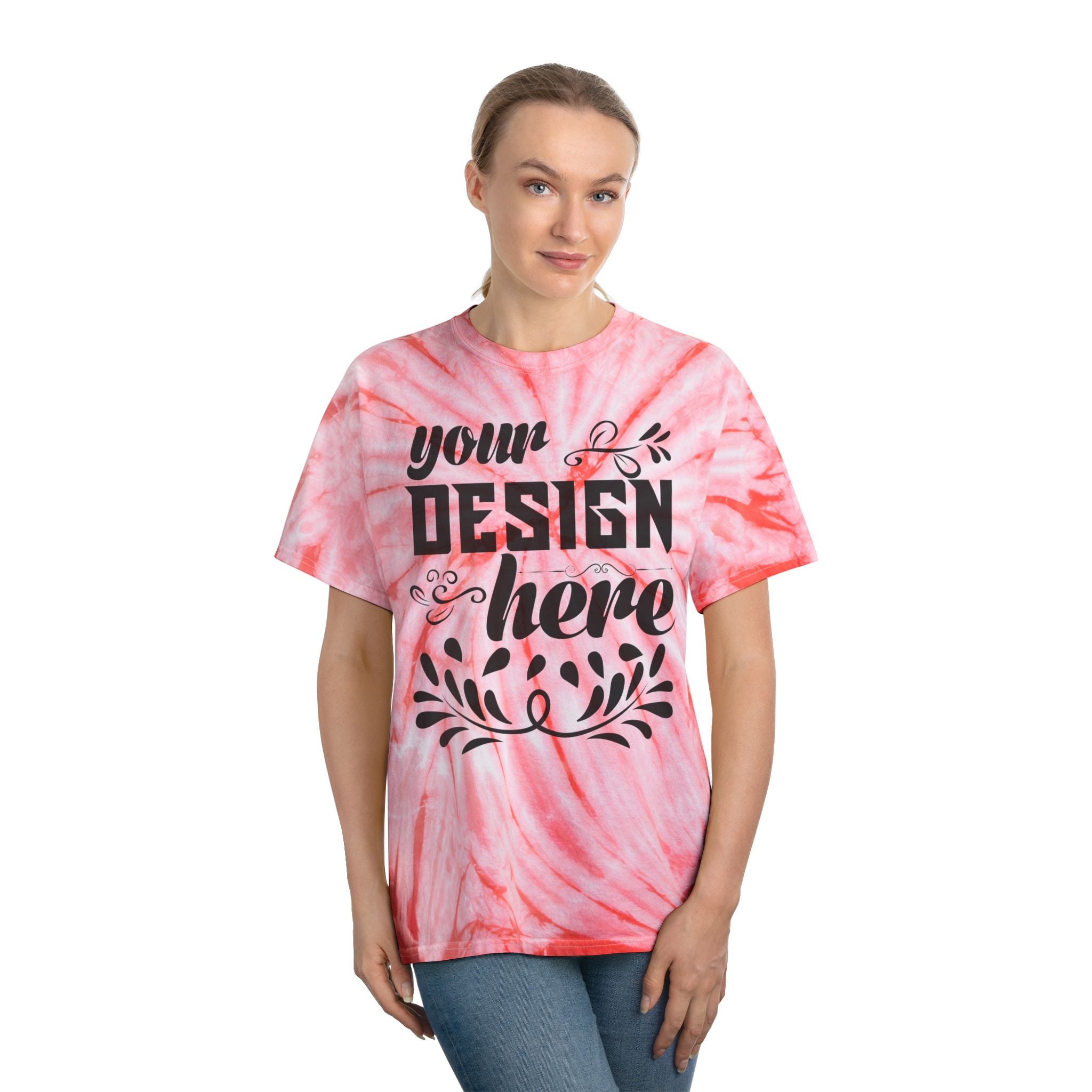 Customizable Gildan 5000 Classic Fit Tie-Dye Cyclone Unisex T-Shirt