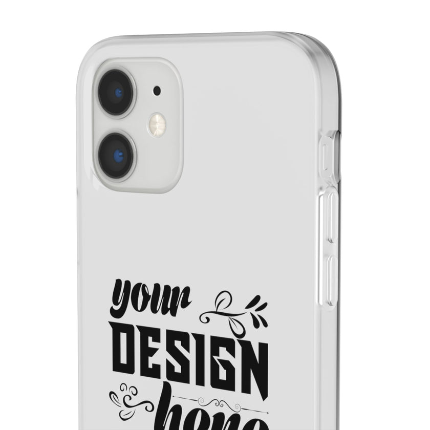 Customizable Flexi TPU Phone Case Slim Matte Protective Cover