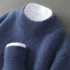 Nameria Wool Half Turtleneck Sweater Thick Knit Loose Fit
