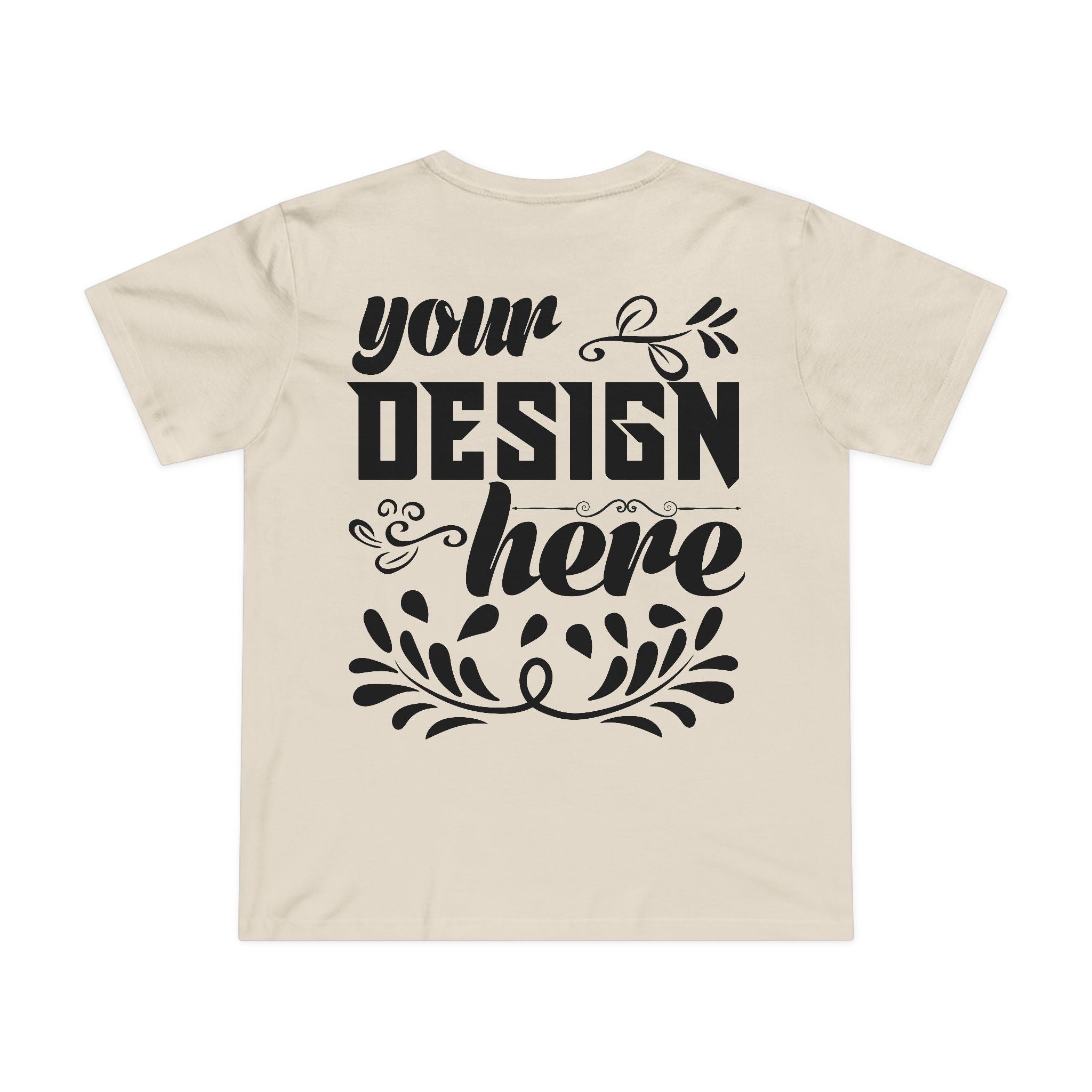 Customizable AS Colour 4001 Womens Maple Cotton T-Shirt