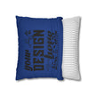 Customizable Spun Polyester Square Pillowcase Double-Sided Print Cover