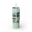 Customizable Maars 20oz Skinny Tumbler with Straw Stainless Steel