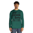 Customizable Lane Seven LS15009 Unisex Long Sleeve Crewneck Tee