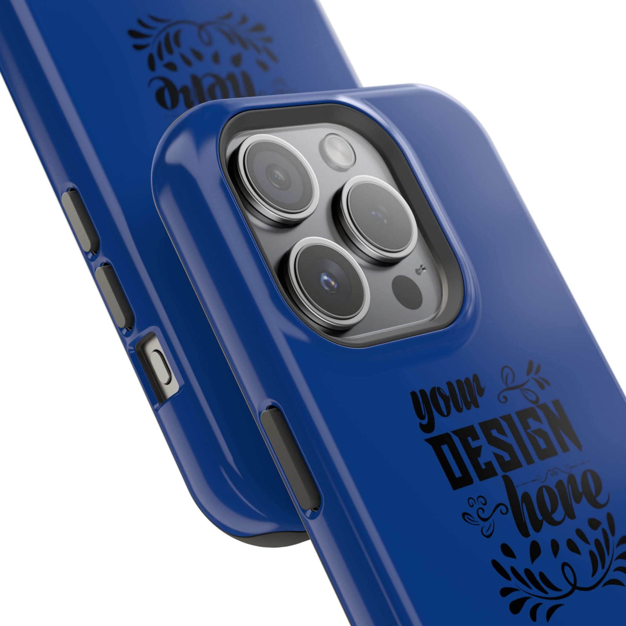 Customizable Magnetic Impact Resistant Phone Case Dual Layer Full Wrap