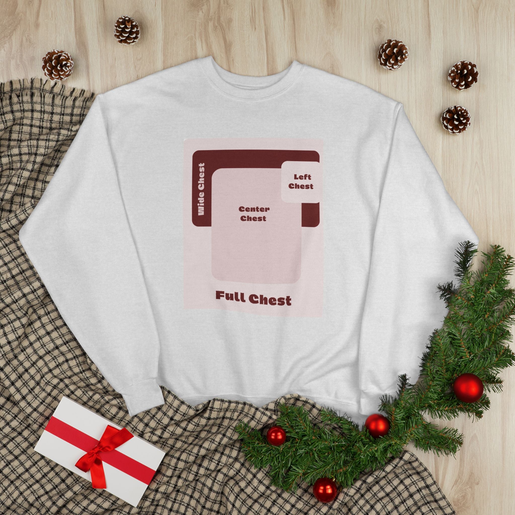Customizable Unisex Hanes P160 EcoSmart Crewneck Sweatshirt Custom Print