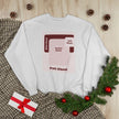 Customizable Unisex Hanes P160 EcoSmart Crewneck Sweatshirt Custom Print
