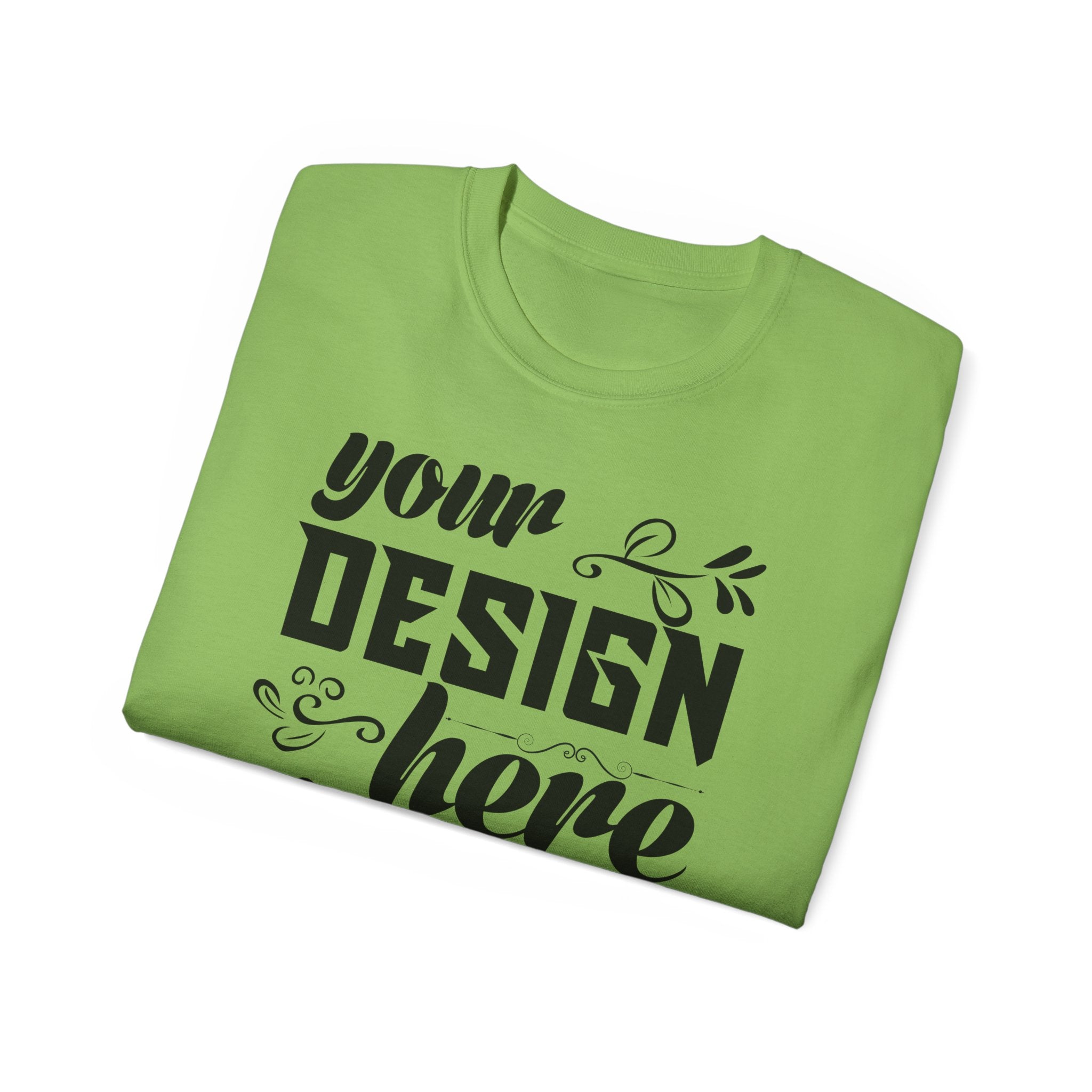 Customizable Gildan 2000 Unisex Ultra Cotton Crew Neck T-Shirt