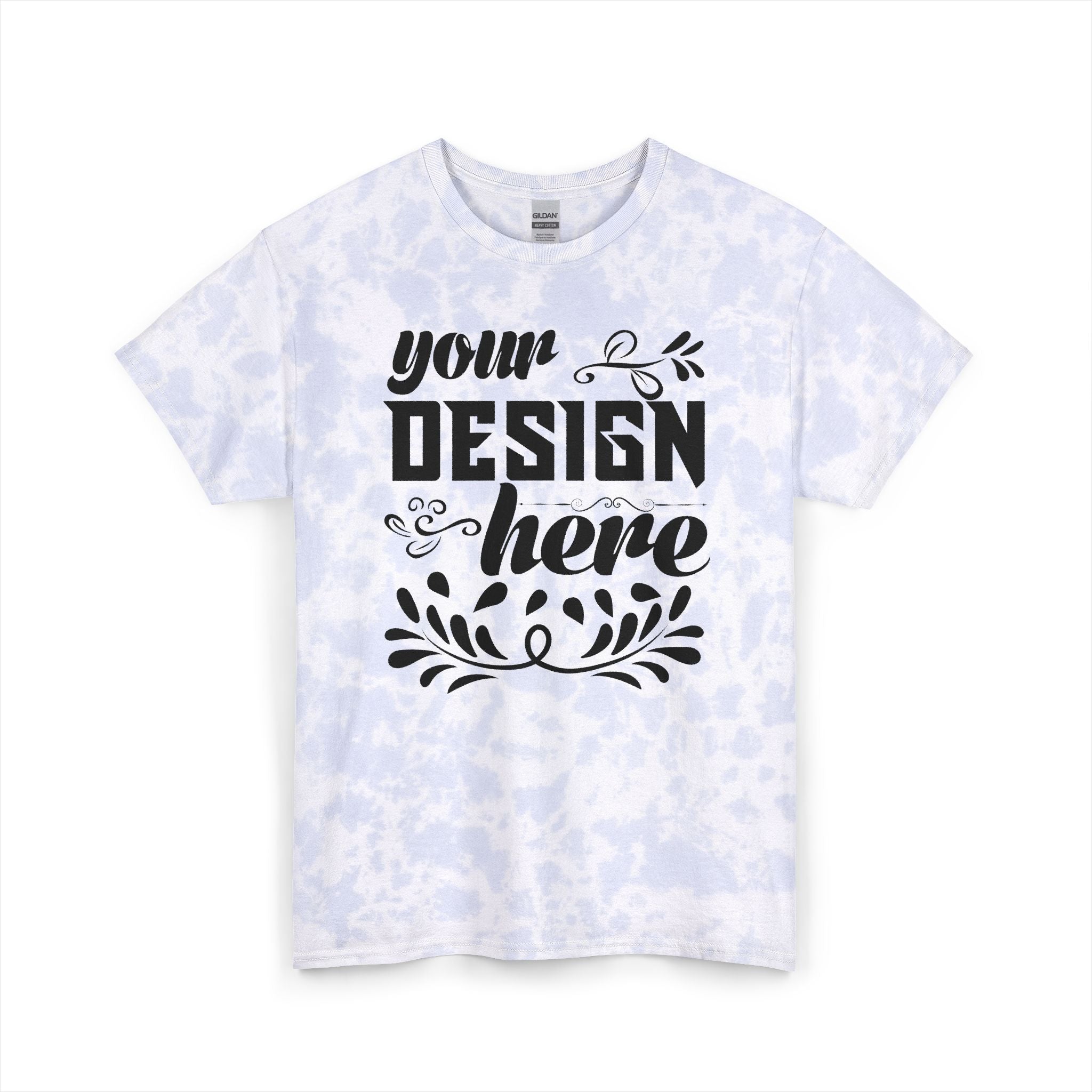 Customizable Gildan 5000 Unisex Tie Dye Cotton T-Shirt Made in US