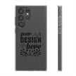 Customizable Flexi TPU Phone Case Slim Matte Protective Cover