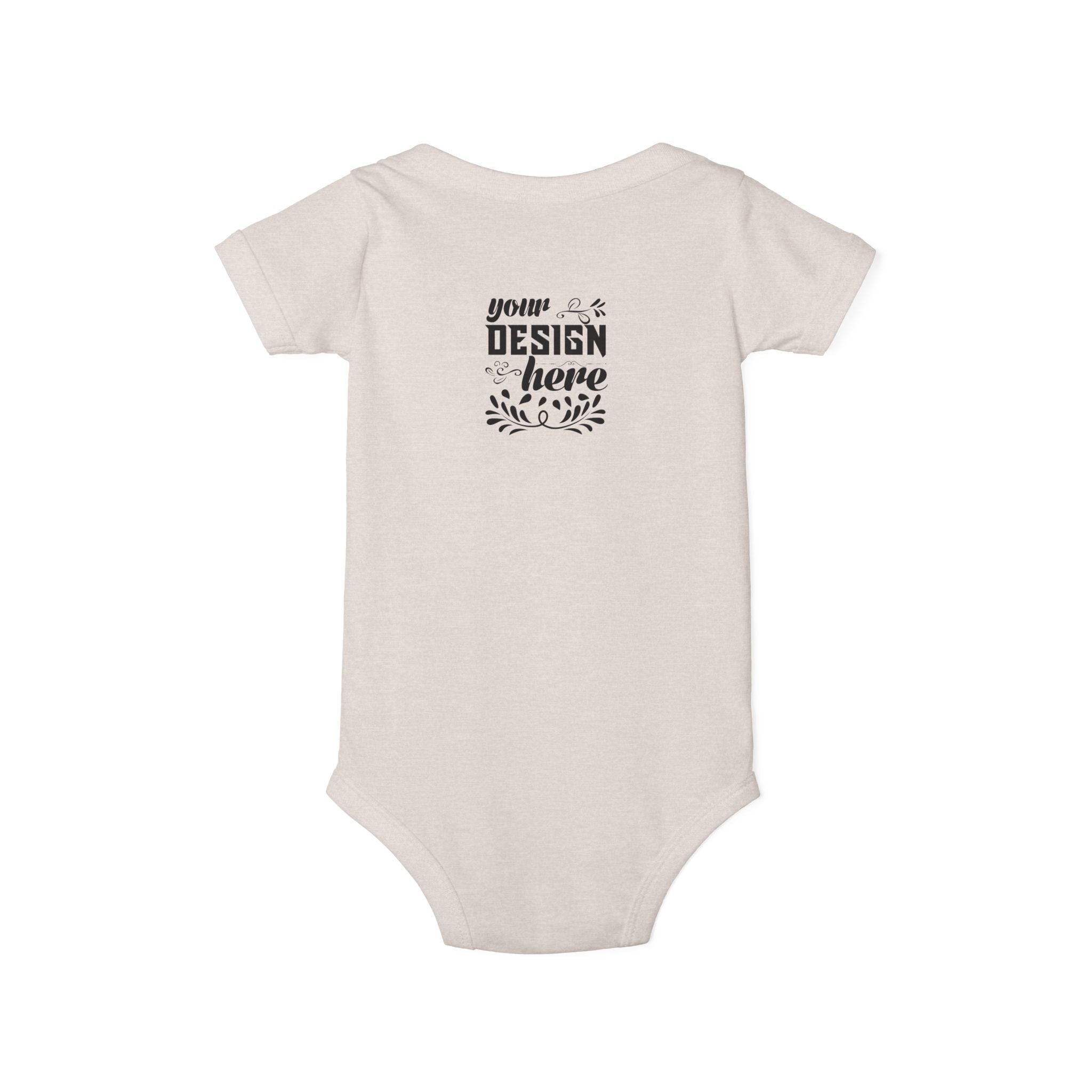 Customizable Bella+Canvas 100B Infant Jersey One Piece Bodysuit