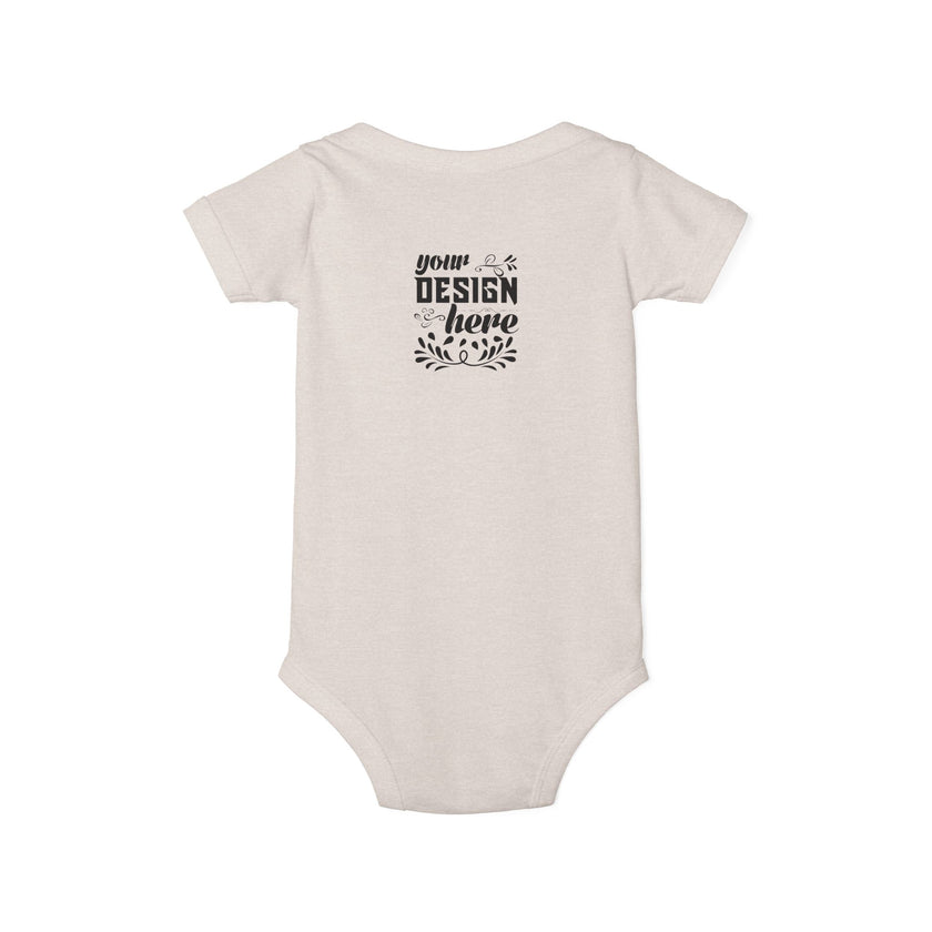 Customizable Bella+Canvas 100B Infant Jersey One Piece Bodysuit