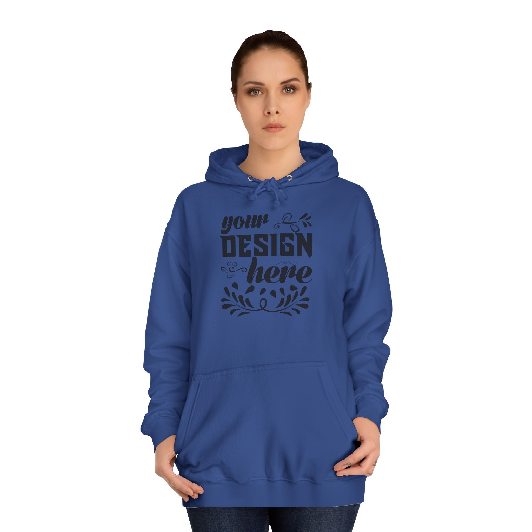 Customizable AWDis JH001 Unisex College Hoodie