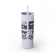 Customizable Maars 20oz Skinny Tumbler with Straw Stainless Steel
